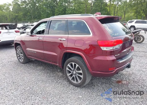 2017 Jeep Grand Cherokee Overland 4X4 из США, поврежденный, VIN 1C4RJFCG4HC659225